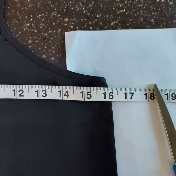 Abercrombie & Fitch Black Spaghetti Strap Tank Top Strappy Camisole Cami XS - Picture 10 of 11